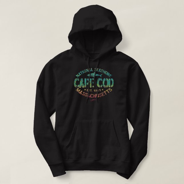 JCombs Cape National Seashore, Massachusetts Hoodie (Design framsida)