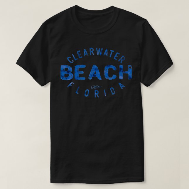 JCombs Clearwater Beach, FL T Shirt (Design framsida)