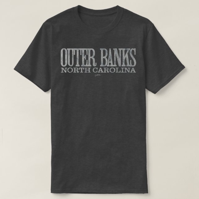 Jcombs Outer Banker, North Carolina 2107 T Shirt (Design framsida)