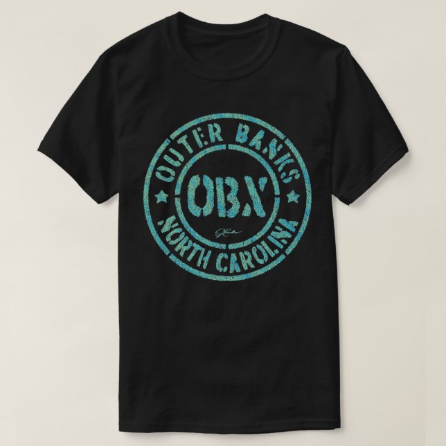 JCombs Outer Banks, OBX, North Carolina  T Shirt (Design framsida)