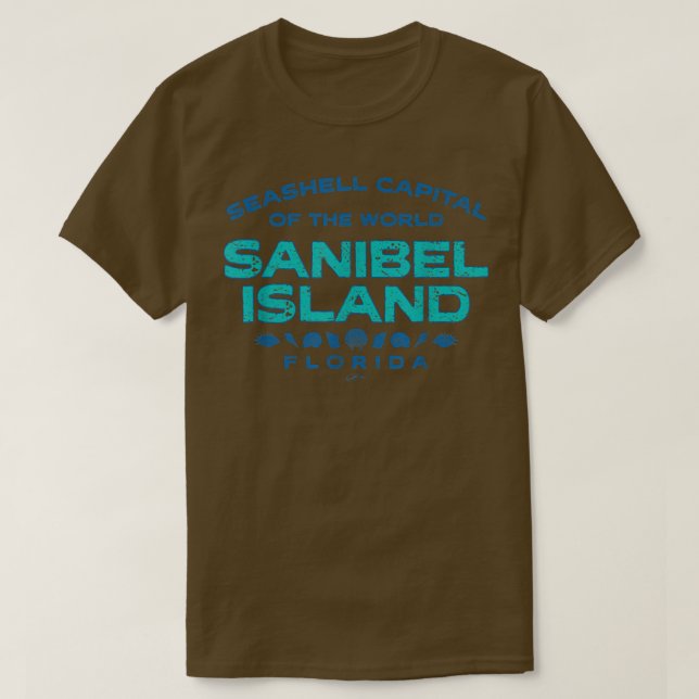 JCombs Sanibel Island, Florida  T Shirt (Design framsida)