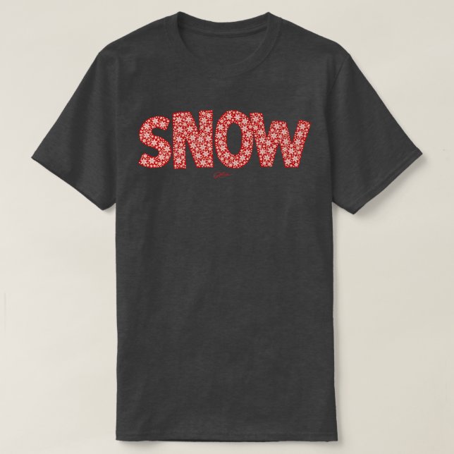 JCombs Snö T Shirt (Design framsida)