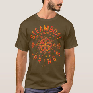 JCombs Steamboat Vår, Colorado, Snö T Shirt