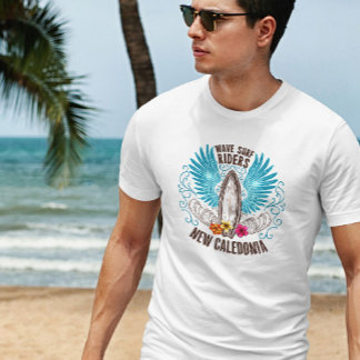 J'connais faire le surf en Calédon T Shirt