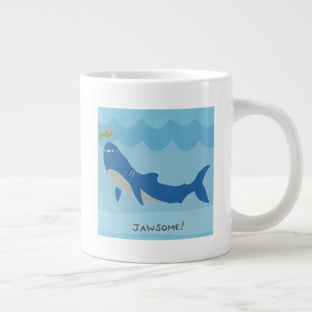 JCool Shark Jumbo Mugg (Höger)