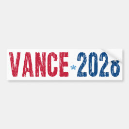 JD Vance 2028 (dis) Bildekal