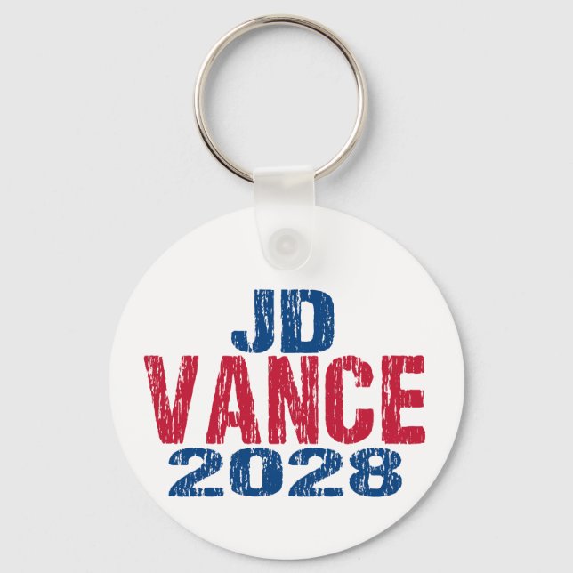 JD Vance 2028 (dis) Nyckelring (Framsida)