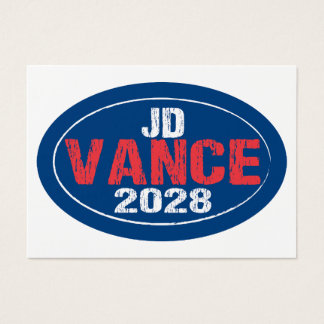 JD Vance 2028 (nej) Visitkort