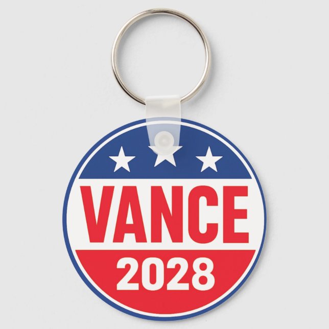 JD Vance 2028 Nyckelring (Framsida)