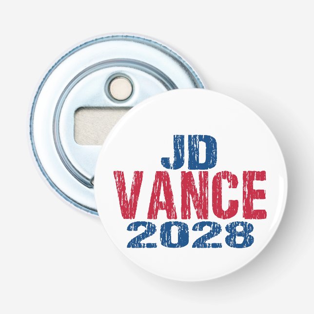 JD Vance 2028 (ogiltig) Flasköppnare (Framsidan)