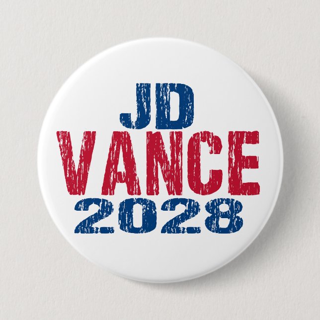 JD Vance 2028 (ogiltig) Knapp (Framsida)