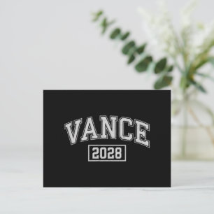 JD Vance 2028 President Val Kampanj Vance Vykort