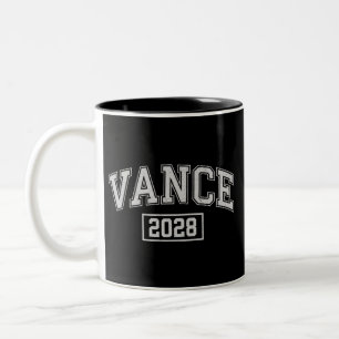 JD Vance 2028 Presidentvalskampanj Vance Två-Tonad Mugg
