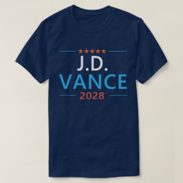 JD Vance 2028 Republikansk Patriotisk T Shirt