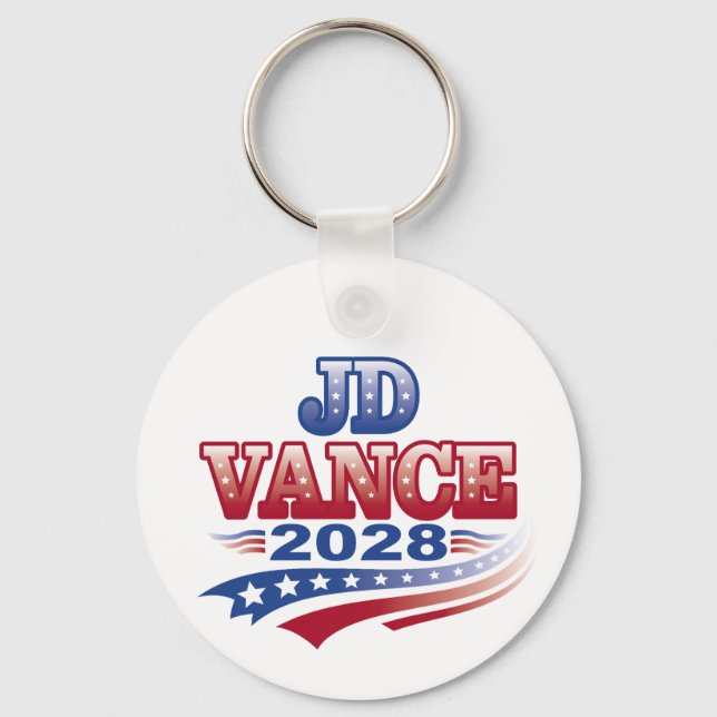 JD Vance 2028 (ssol) Nyckelring (Framsida)