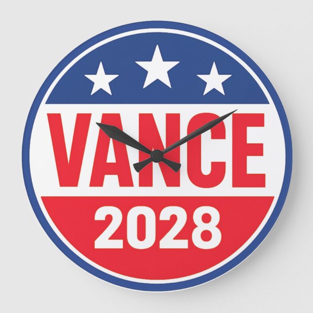 JD Vance 2028 Stor Klocka (Framsida)