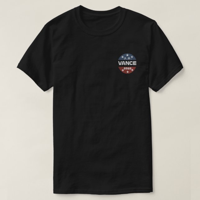 JD Vance 2028 Vance 2028 Retroval J.D. Vance T Shirt (Design framsida)