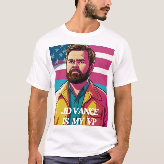 JD VANCE ÄR MY VP T SHIRT (Framsida)