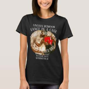 JD VANCE I EN BUR TRUMP REPUBLIKANSKA PARTIET 2045 T SHIRT