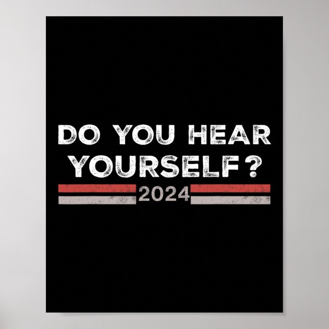 Jd Vance Intervju Hör Du Dig Själv Trump Vanc Poster (Framsidan)