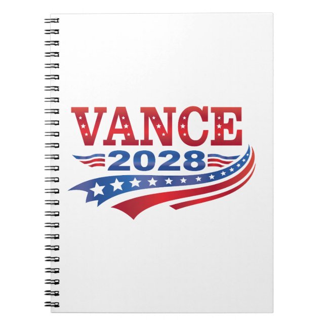 JD Vance President 2028 Anteckningsbok (Framsidan)