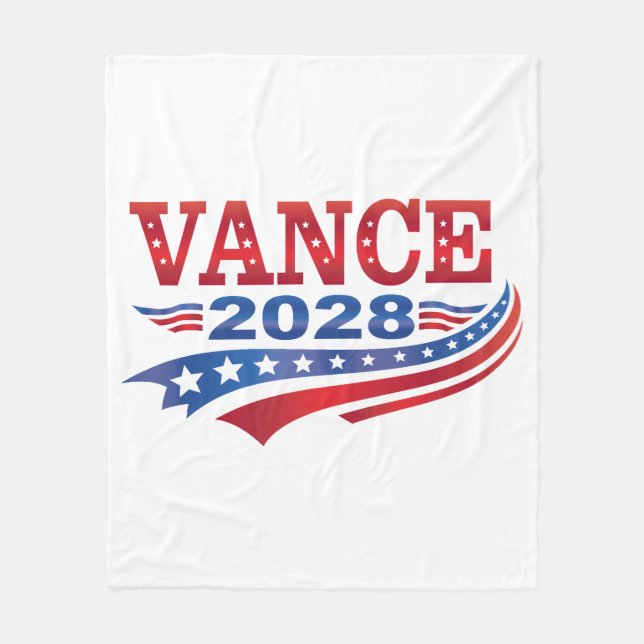JD Vance President 2028 Fleecefilt (Framsidan)