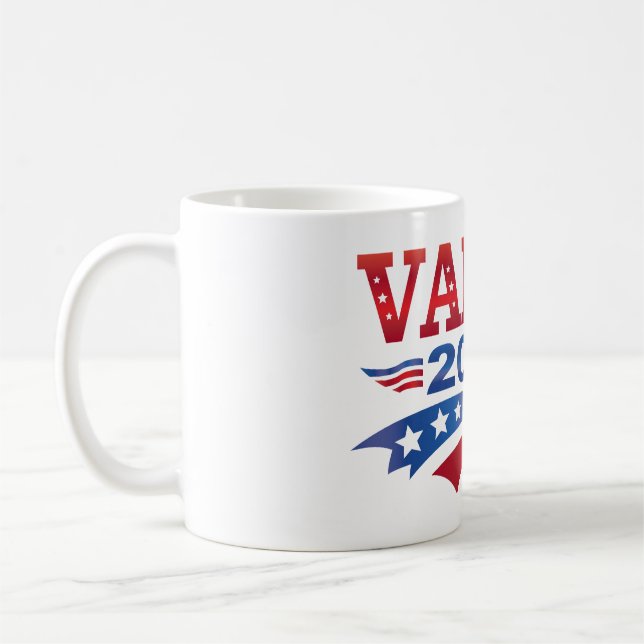 JD Vance President 2028 Kaffemugg (Vänster)