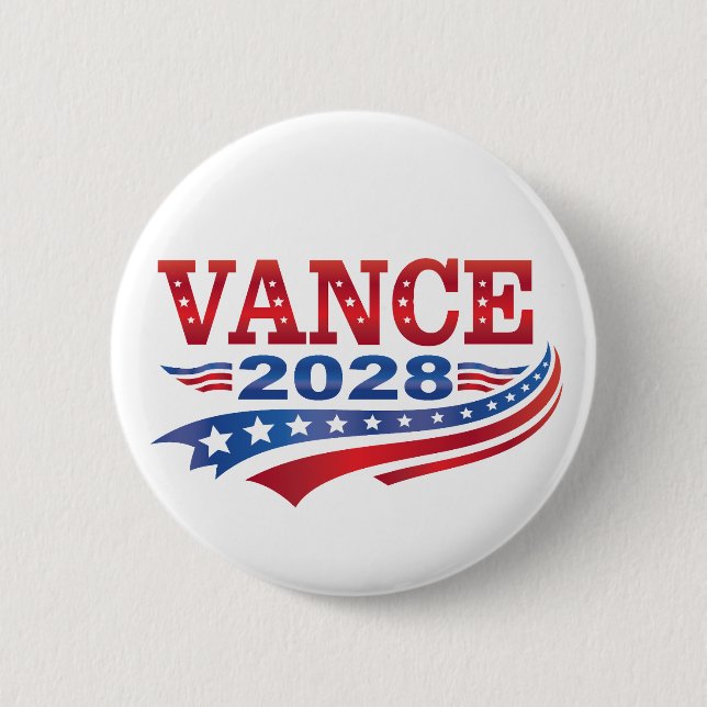 JD Vance President 2028 Knapp (Framsida)