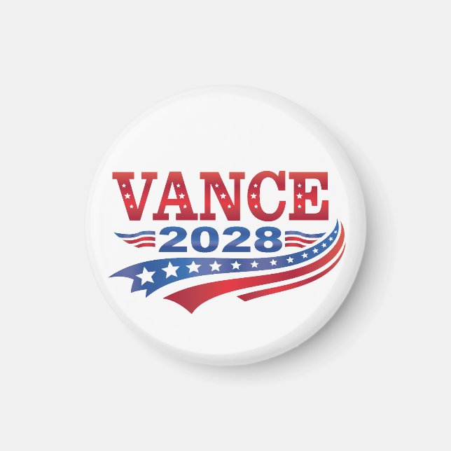 JD Vance President 2028 Magnet (Framsidan)
