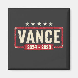 Jd Vance Trump Val 2028 President Omröstning Magnet
