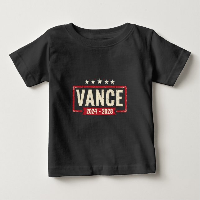 Jd Vance Trump Val 2028 President Omröstning T Shirt (Framsida)