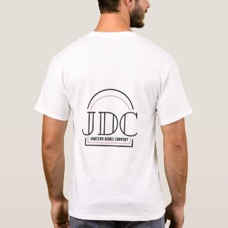 JDC Pappa Crew, vit te T Shirt