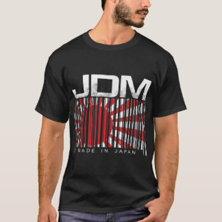 JDM Barcode Made in Japan Motorsport Manar T Shirt