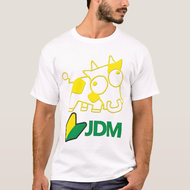 JDM-bilar T-shirt (Framsida)