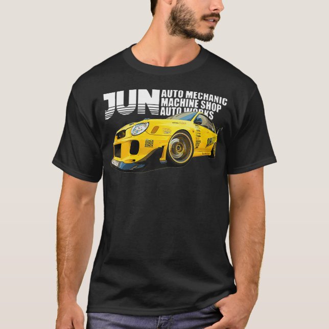 JDM BUGEYE GBD TUNED BY JUN Premium  T Shirt (Framsida)