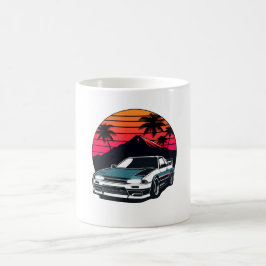 JDM car Japansk Retro Car Tävla Driving Legend Kaffemugg