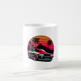 JDM car Japansk Retro Car Tävla Driving Legend Kaffemugg