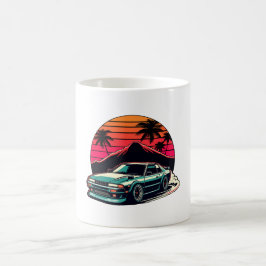 JDM car Japansk Retro Car Tävla Driving Legend Kaffemugg