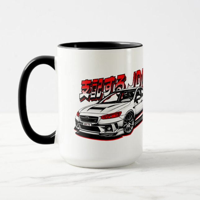 JDM Dominator Anime Stil bil Mugg (Vänster)