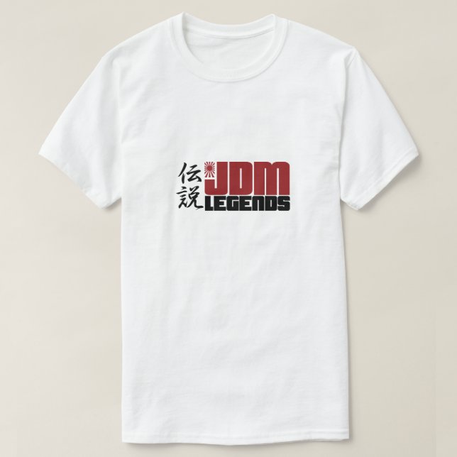 JDM-legender T Shirt (Design framsida)