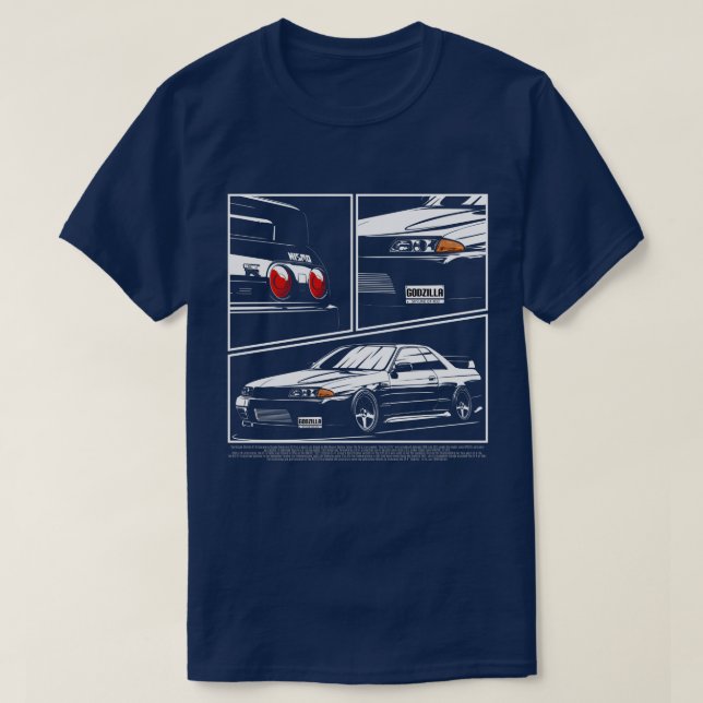 JDM Legends r32 T-Shirt (Design framsida)