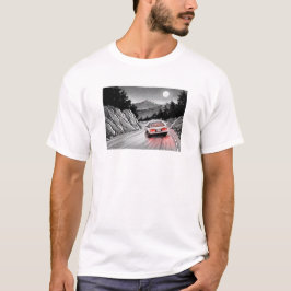 JDM Panda Manga-stil Mountain Drift T Shirt