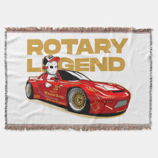 JDM RED ROTARY DRIFT LEGEND FILT