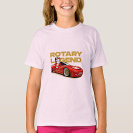 JDM RED ROTARY DRIFT LEGEND T SHIRT