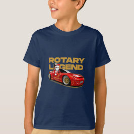 JDM RED ROTARY DRIFT LEGEND T SHIRT