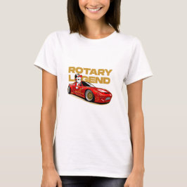 JDM RED ROTARY DRIFT LEGEND T SHIRT