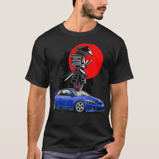 JDM RSX Auto Tuning Japan Samurai Sol Drift 1 T Shirt