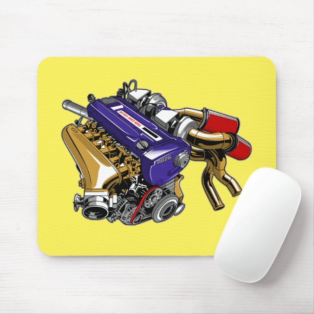 JDM SIX-CYLINDER TURBO-MOTORN MUSMATTA (Med mus)