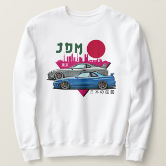 JDM-stildesign Lång Ärmad Tröja