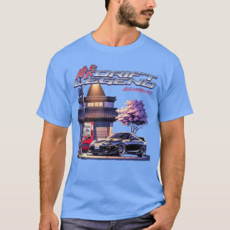 JDM Tokyo Japan Drifttävling Tuning Retro Vintage T Shirt